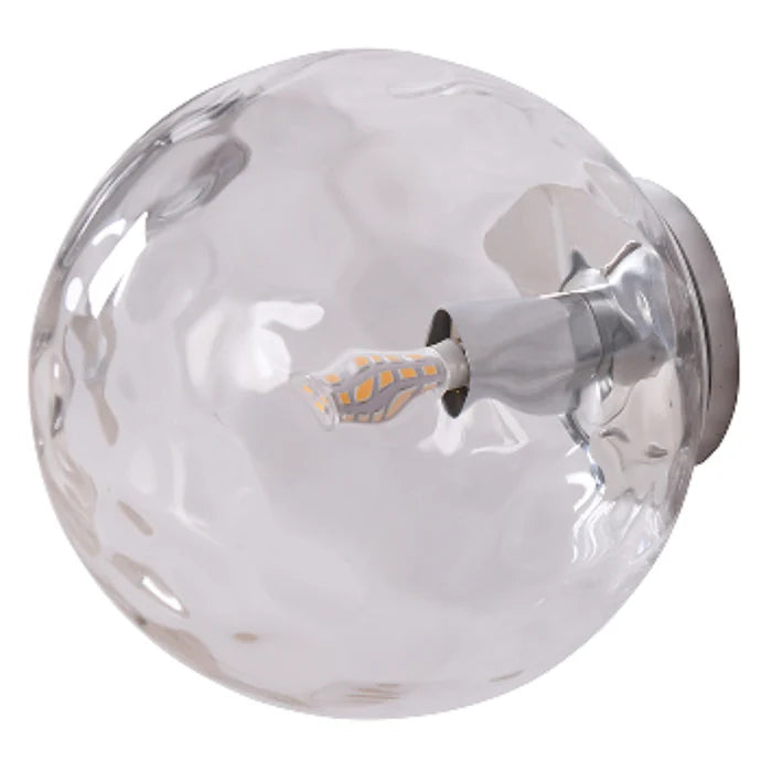 UWL-AVA-HAM-SB-AMBER/CLEAR/SMOKE AVA HAMMER glass wall light