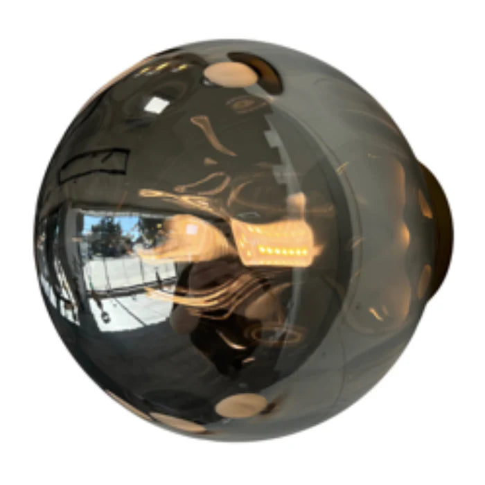 UWL-AVA-HAM-SB-AMBER/CLEAR/SMOKE AVA HAMMER glass wall light