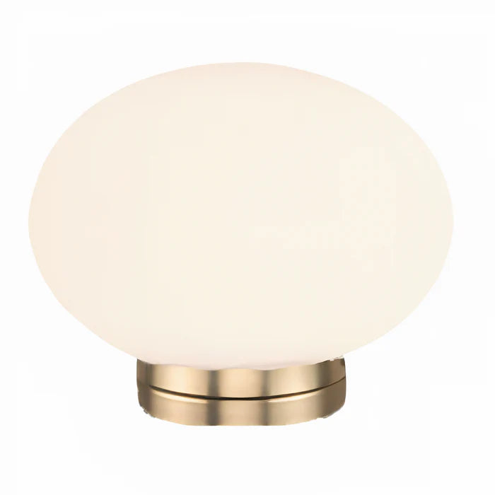 UWL-ORB-WH/BLK/SB ORB 110 opal glass wall light