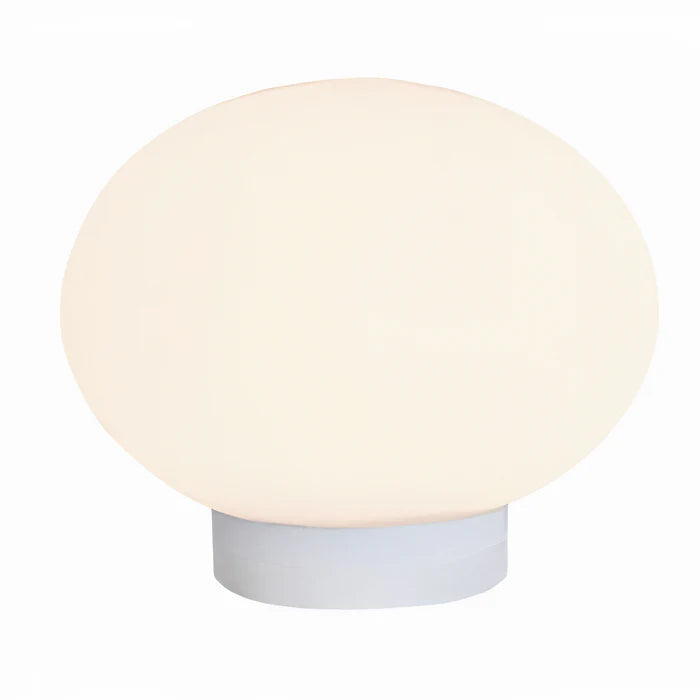 UWL-ORB-WH/BLK/SB ORB 110 opal glass wall light