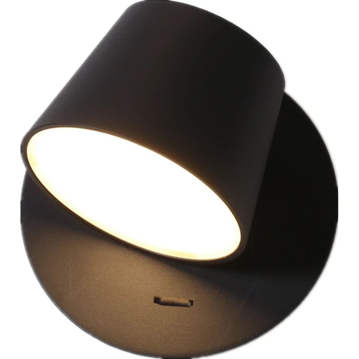 UWLYARRA1WH/BLK-WW Yarra Single Light with Switch