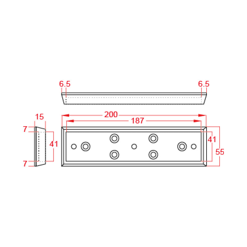Armature Plate Housing