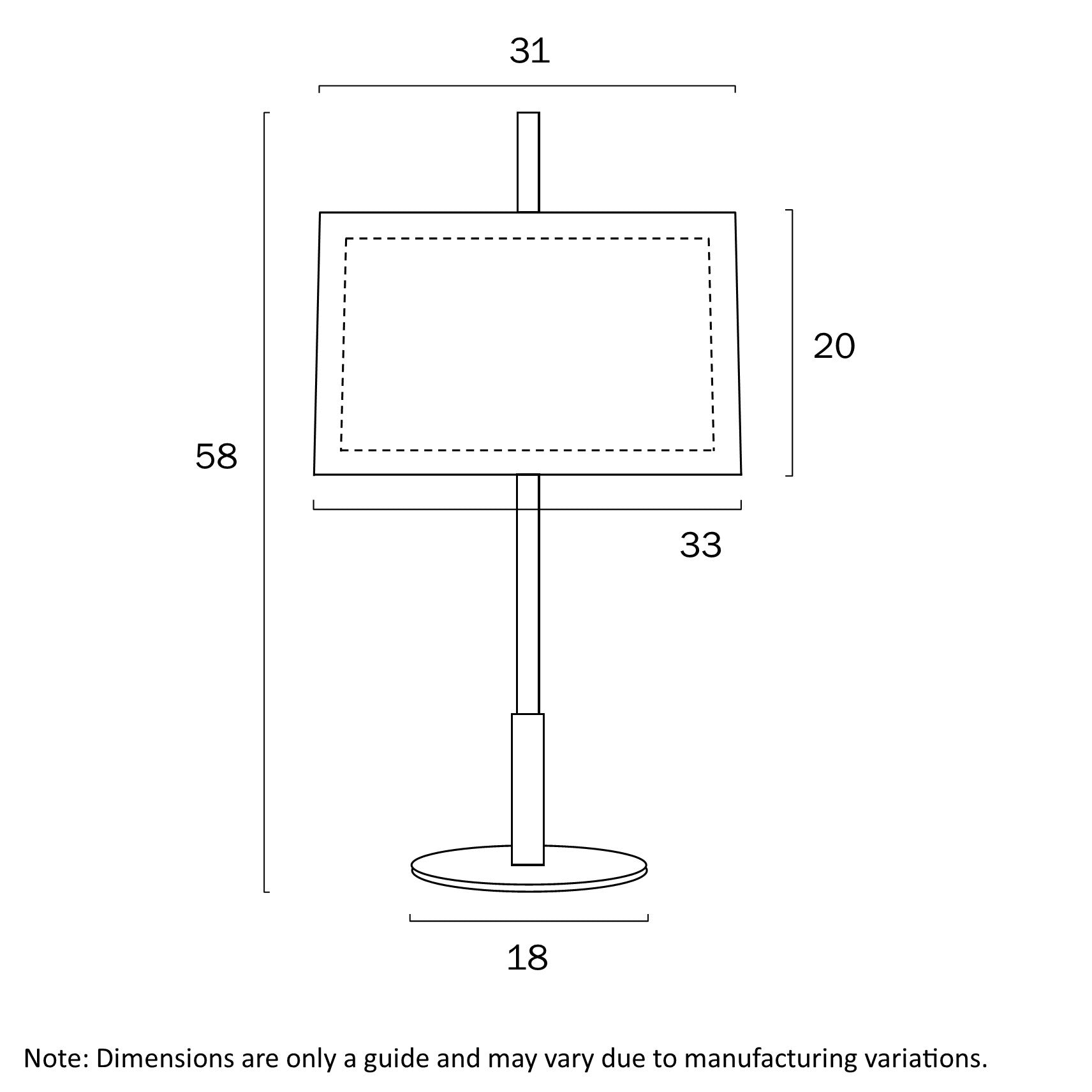 VALE TABLE LAMP