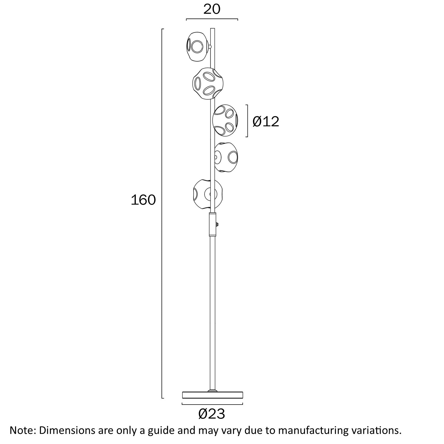VARLIN FLOOR LAMP