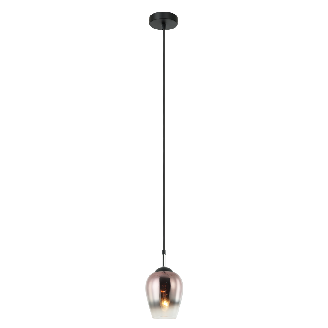 VINUM: Interior Wine Glass Shape Colour Fading Effect Glass Pendant Lights