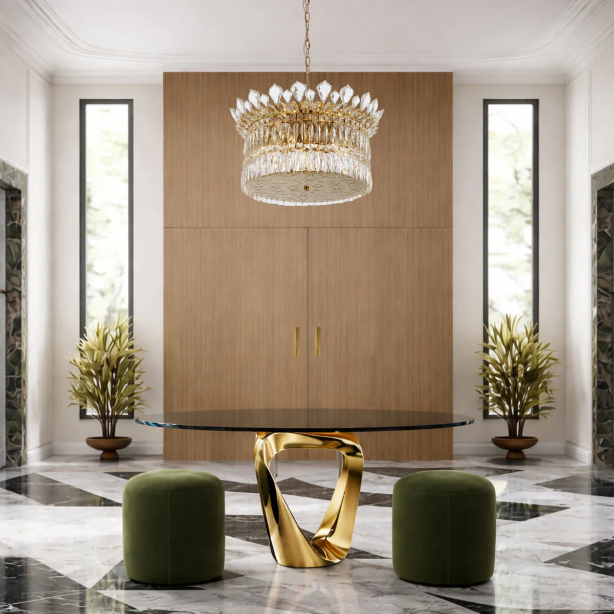 VIRELL 9 LIGHT PENDANT