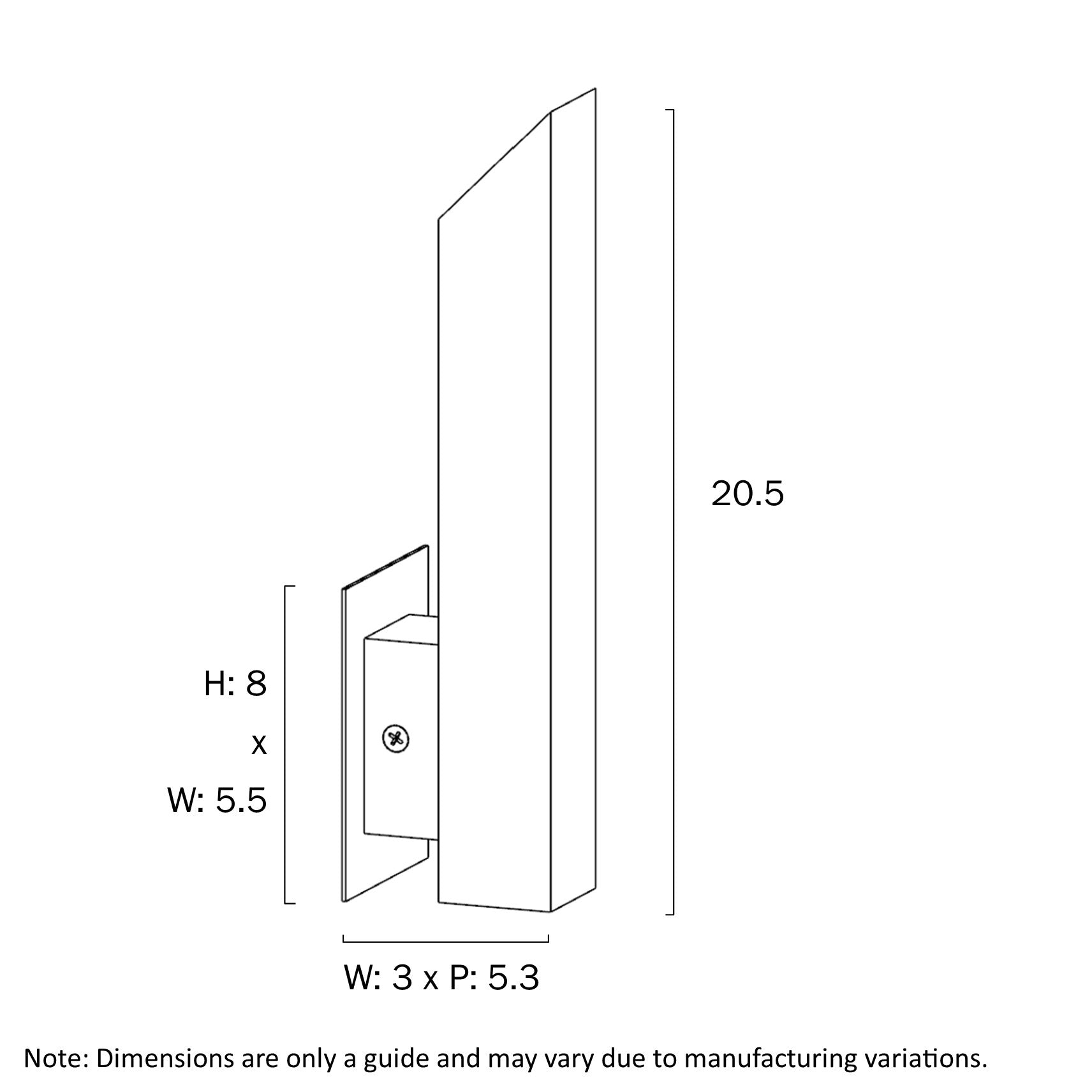 VOSTEL EXTERIOR WALL LIGHT