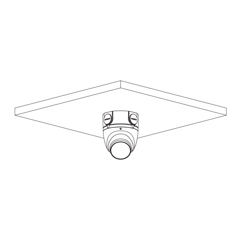 Professional Series 2.0MP 2.8mm Fixed HDCVI Turret