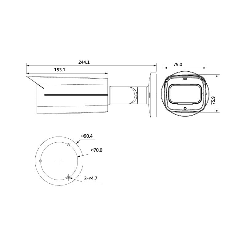 Professional Series 5.0MP WDR Motorised HDCVI Bullet