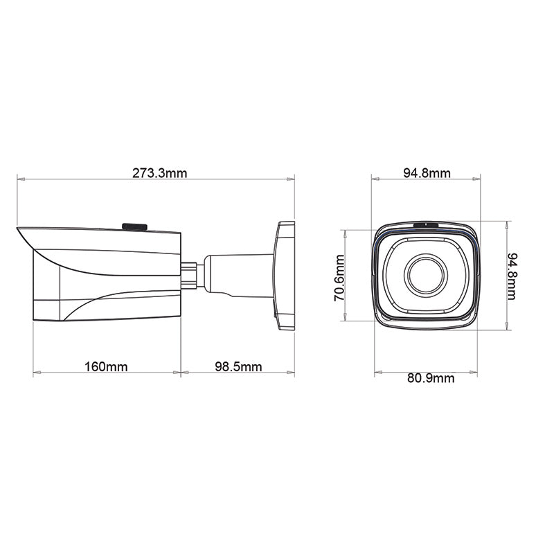Professional Series 1080p Fixed HDCVI Mini Bullet