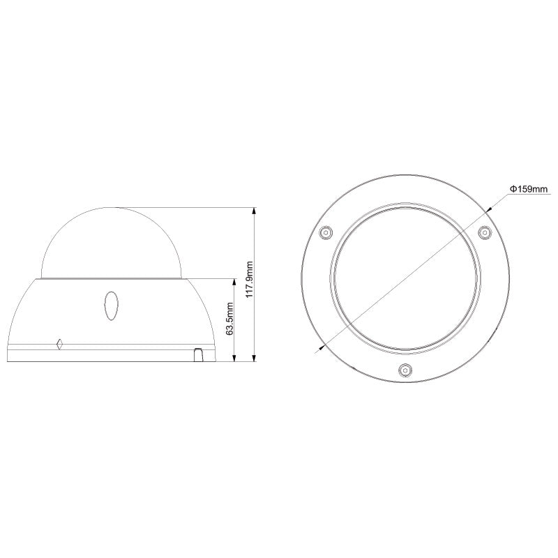 Ultimate Series 1080p WDR Motorised HDCVI Dome