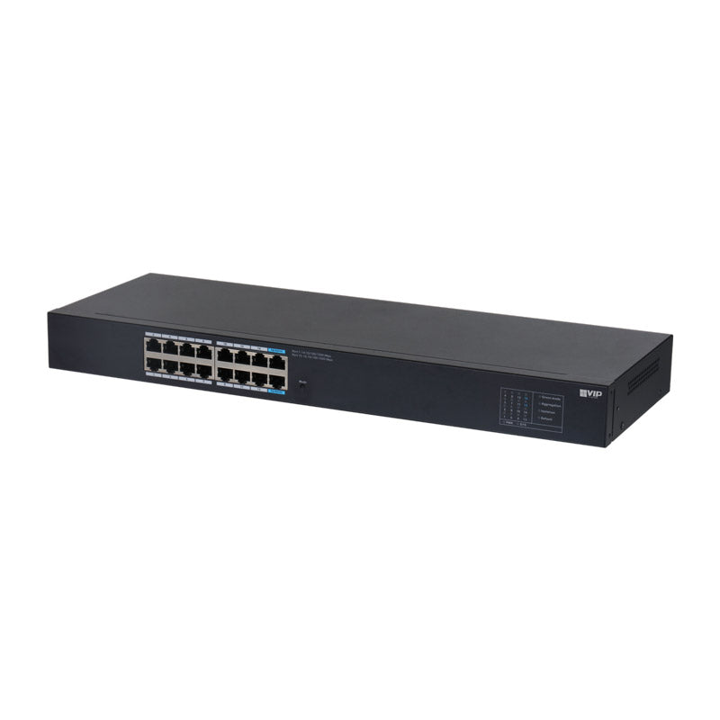 VIP Vision 16 Port Unmanaged Gigabit Ethernet Switch (1000M)