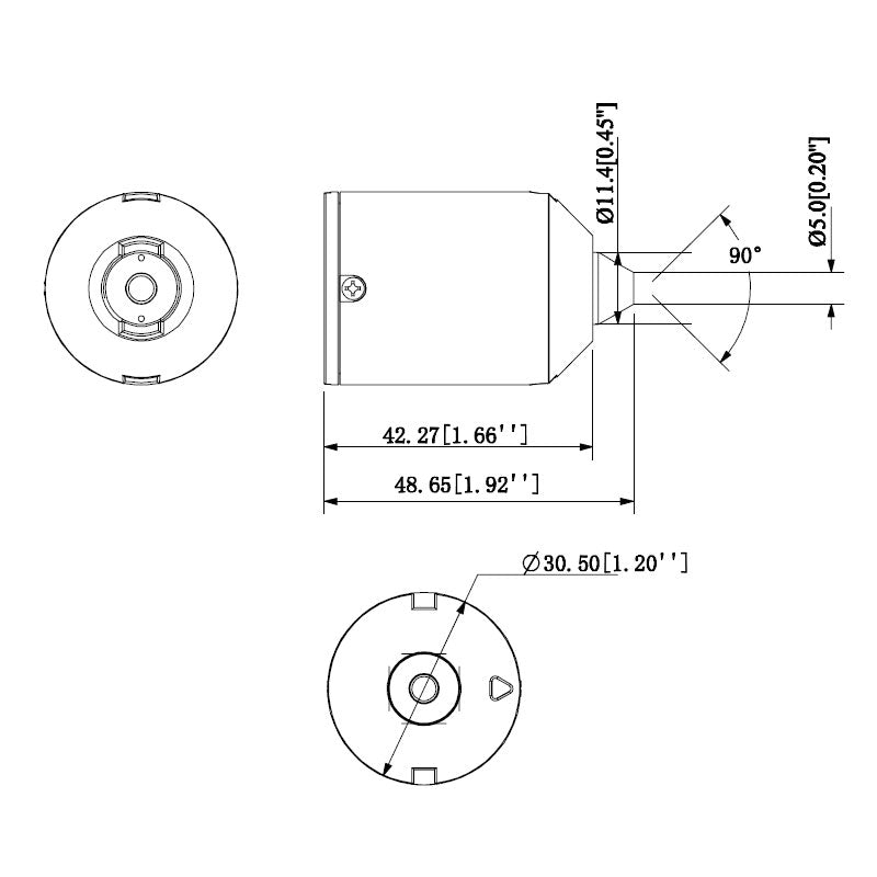 Pinhole Series 4.0MP Fixed Pinhole Camera Lens