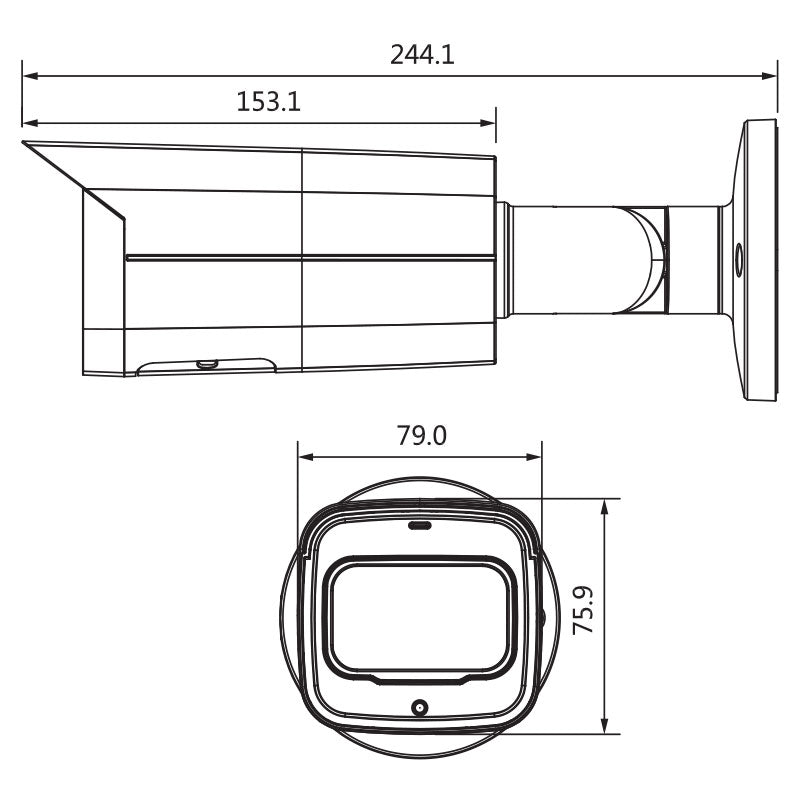 Professional Series 4.0MP Motorised Bullet
