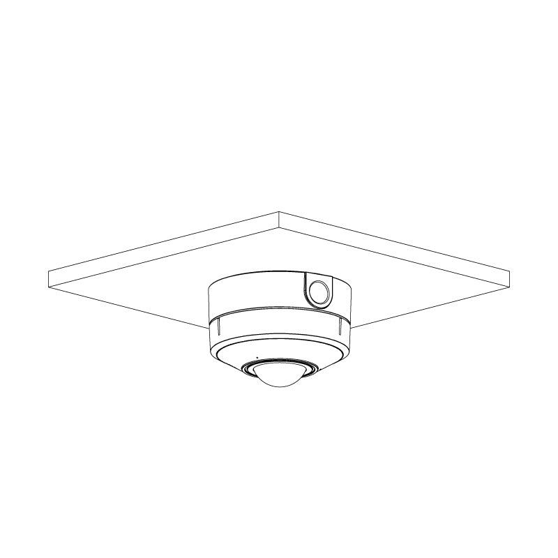 Specialist AI Series 6.0MP People Counting 360° Fisheye Dome