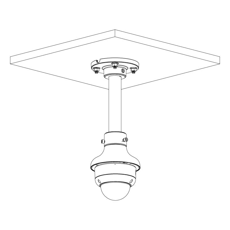 Professional AI Series 8.0MP Fixed Vandal Dome