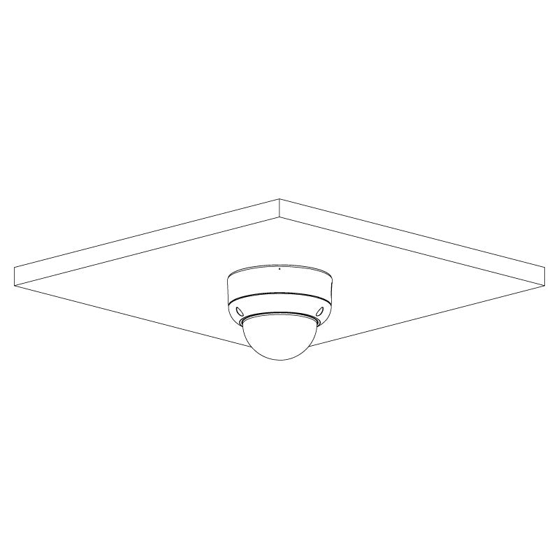 Professional AI Series 4.0MP Fixed Vandal Dome