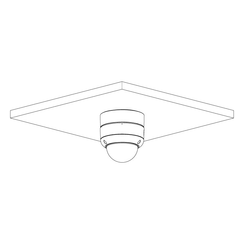 Professional AI Series 4.0MP Fixed Vandal Dome