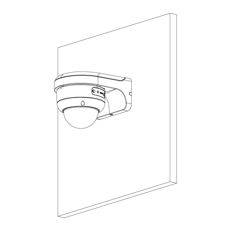 Professional AI Series 4.0MP Fixed Vandal Dome