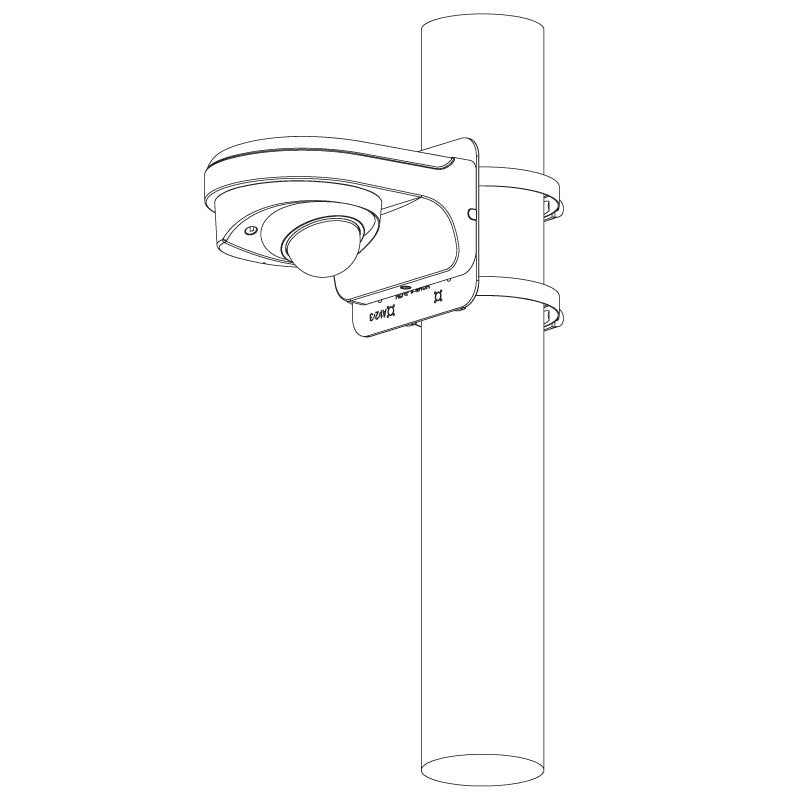 Professional AI Series 4.0MP Fixed Wedge Dome
