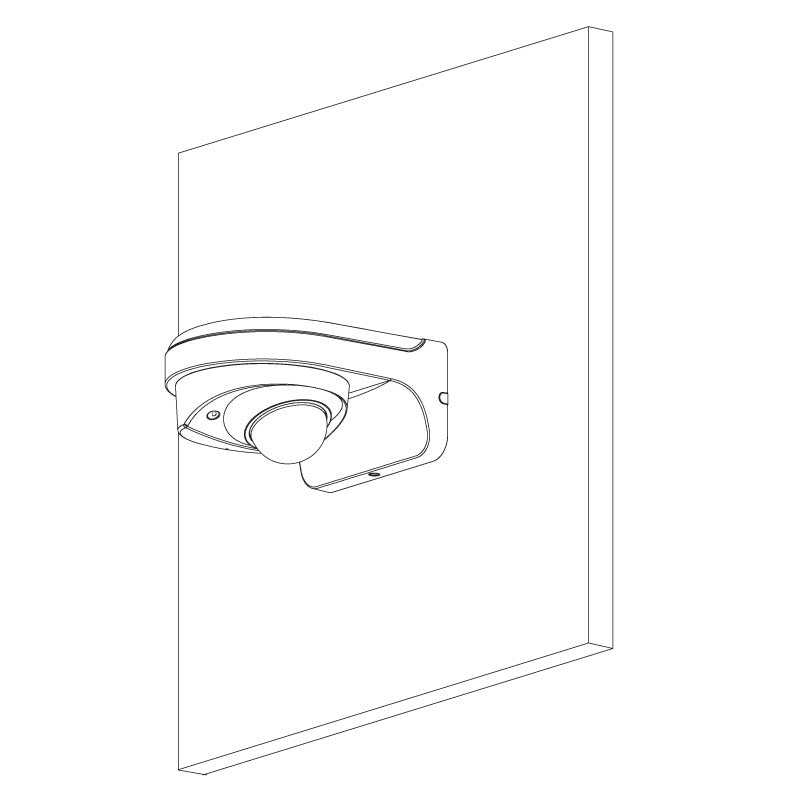 Professional AI Series 4.0MP Fixed Wedge Dome