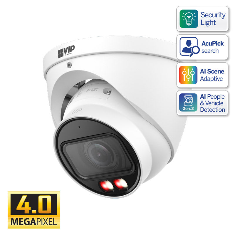 Professional AI Series 4.0MP Motorised Turret