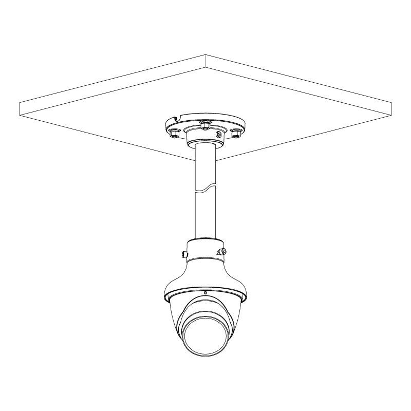 Professional AI Series 4.0MP Motorised Turret