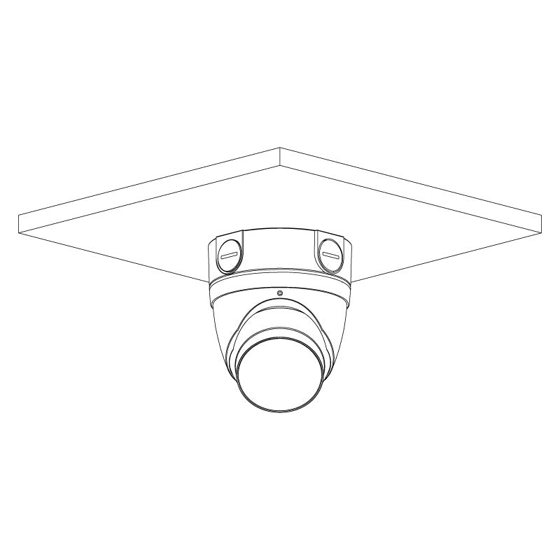 Professional AI Series 8.0MP Motorised Turret