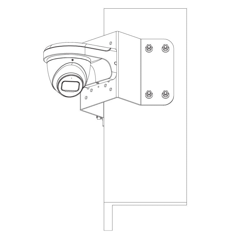 Professional Series 5.0MP 2.8mm Fixed HDCVI Turret