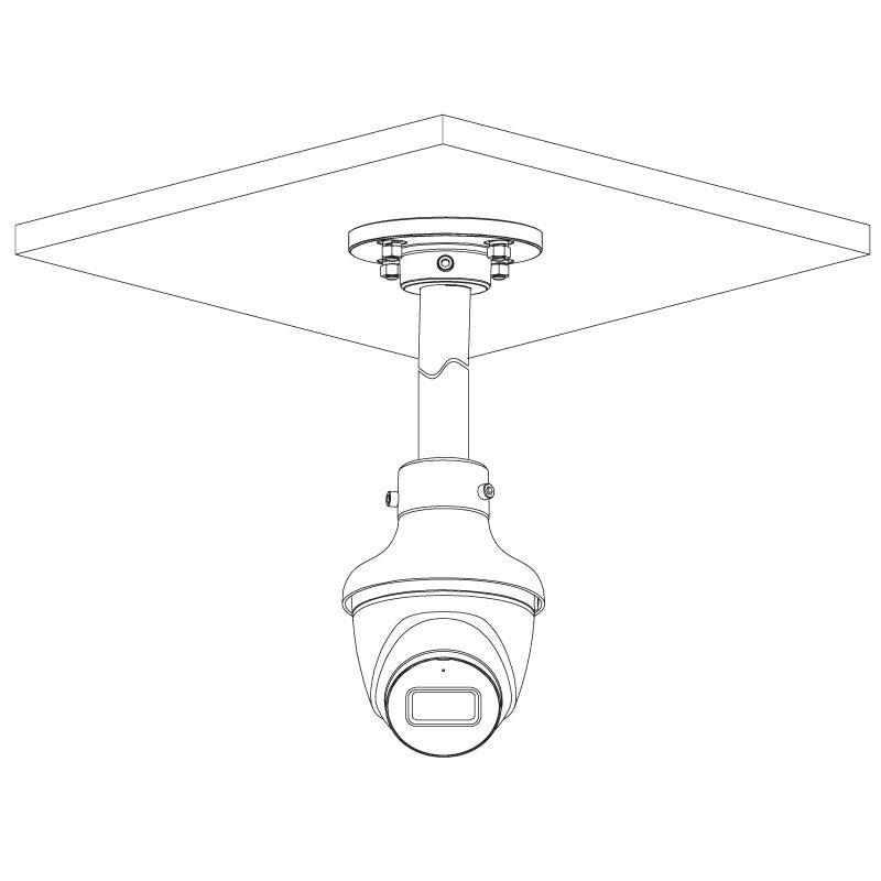 Professional Series 5.0MP 2.8mm Fixed HDCVI Turret