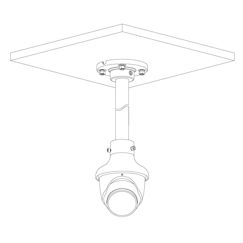 Professional AI Series 8.0MP Fixed Deterrence Turret Pro