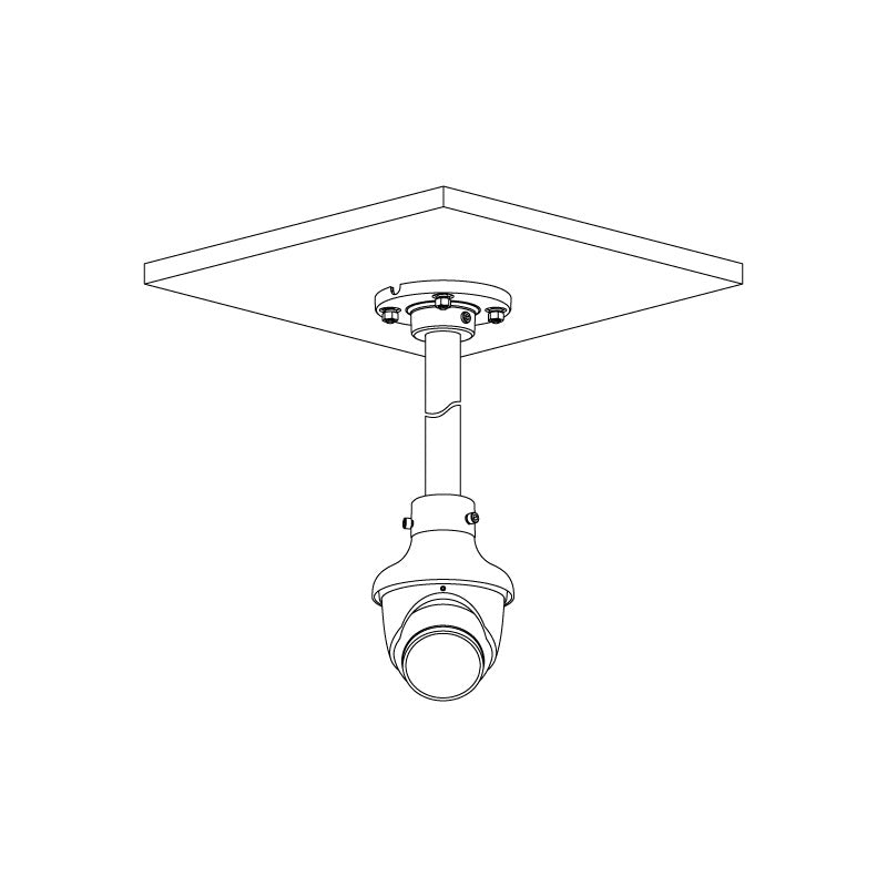 Professional AI Series 6.0MP Fixed Deterrence Turret Pro