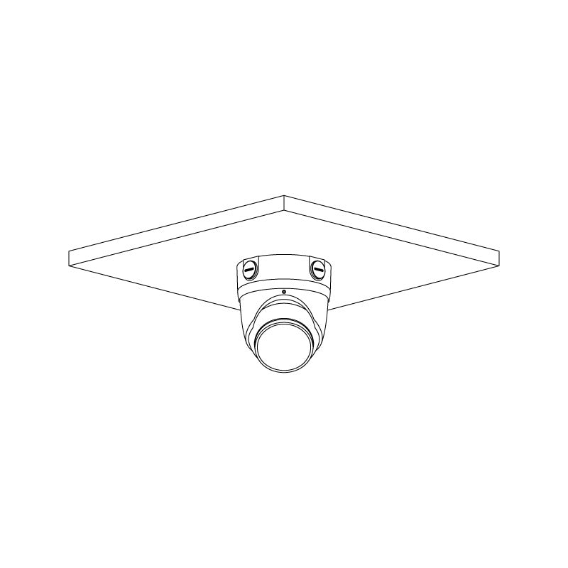 Professional AI Series 6.0MP Fixed Deterrence Turret Pro