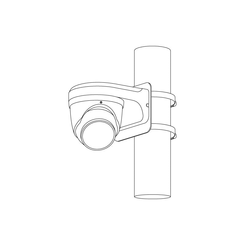 Professional AI Series 6.0MP Fixed Deterrence Turret Pro