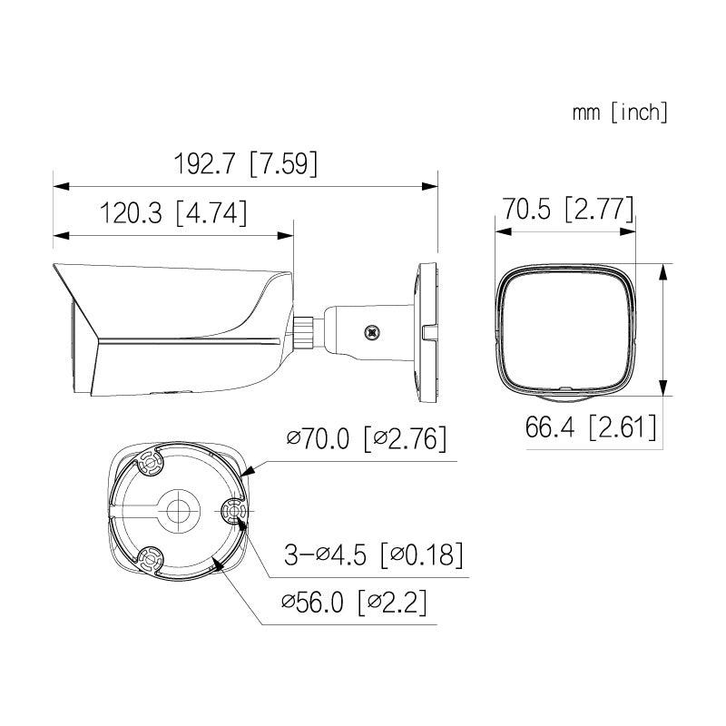 Professional AI Series 6.0MP Fixed Bullet
