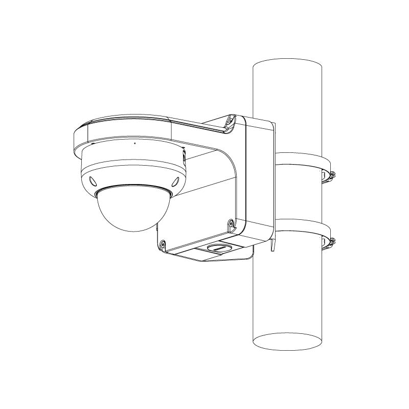 Professional AI Series 4.0MP Motorised Vandal Dome