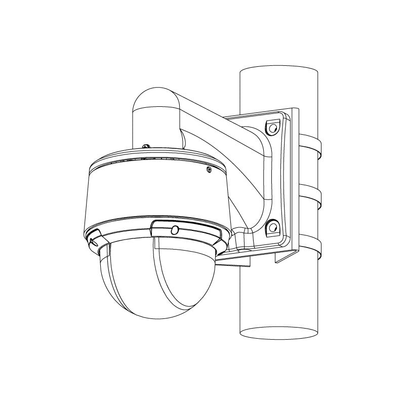 Professional AI Series 4.0MP 25x Zoom PTZ Compact Dome