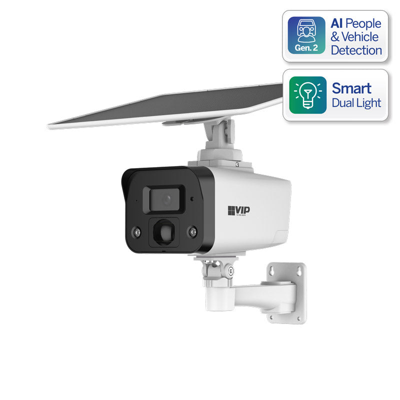 VIP Vision 4G Solar-Powered Bullet Camera