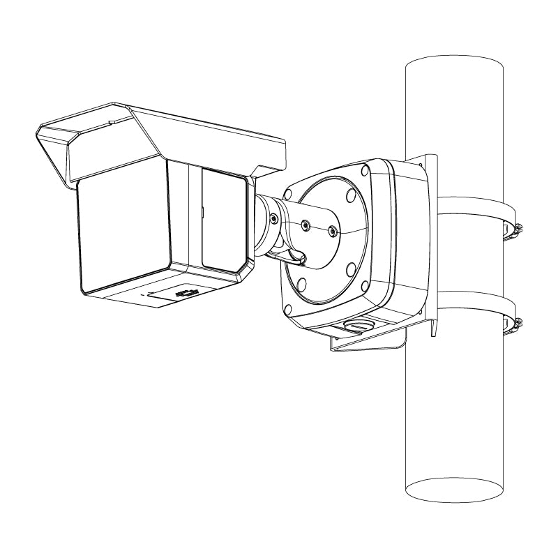 VIP Vision Triple-Sight AI Perimeter Protection Camera
