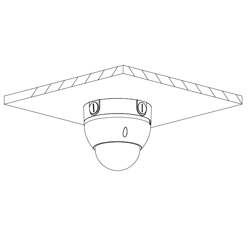 Professional AI Series 4.0MP Fixed Vandal Dome