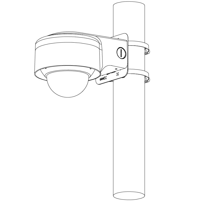 Professional AI Series 4.0MP Fixed Vandal Dome
