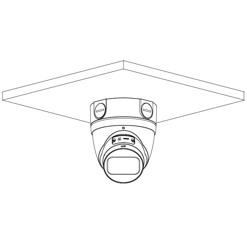 Professional AI Series 4.0MP Motorised Turret