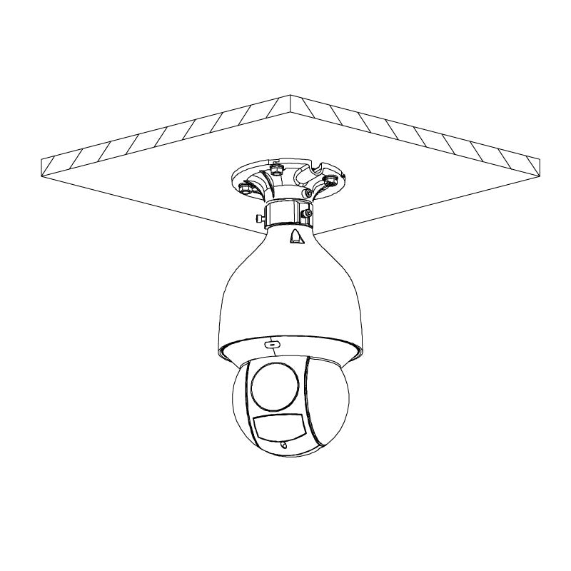 Professional AI Series 2.0MP 25x Zoom PTZ Dome