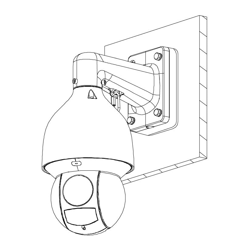 Professional AI Series 2.0MP 25x Zoom PTZ Dome