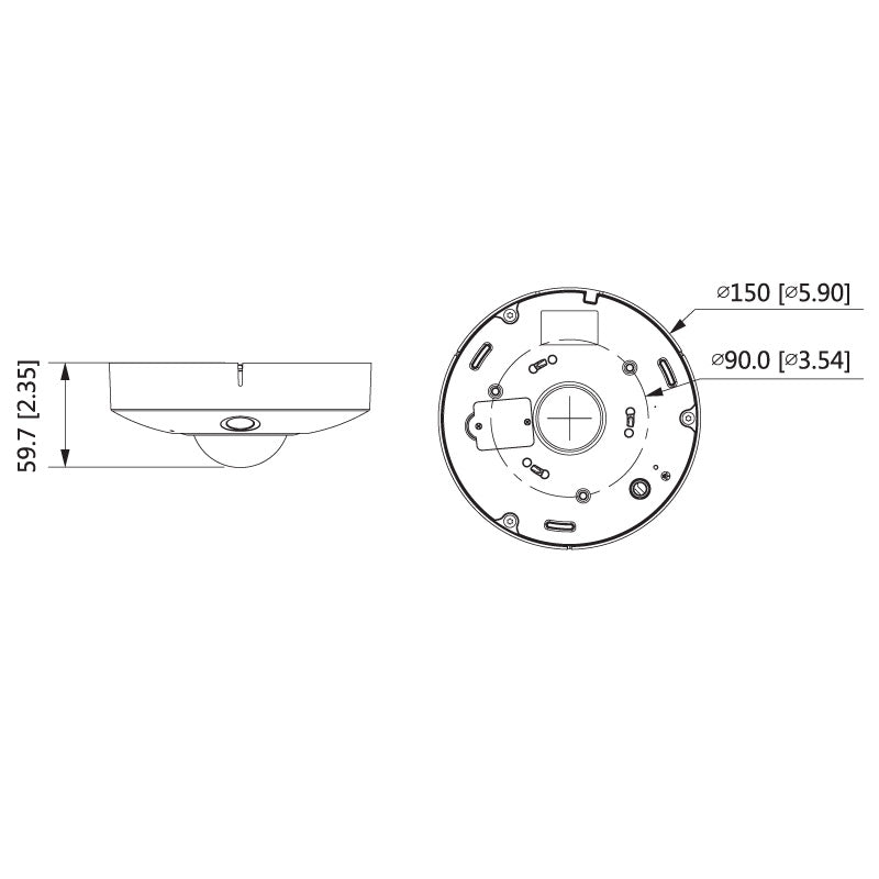 Specialist AI Series 12.0MP People Counting 360° Fisheye Dome