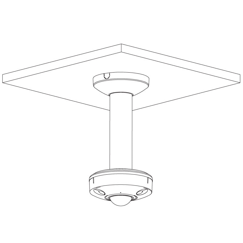 Specialist AI Series 12.0MP People Counting 360° Fisheye Dome