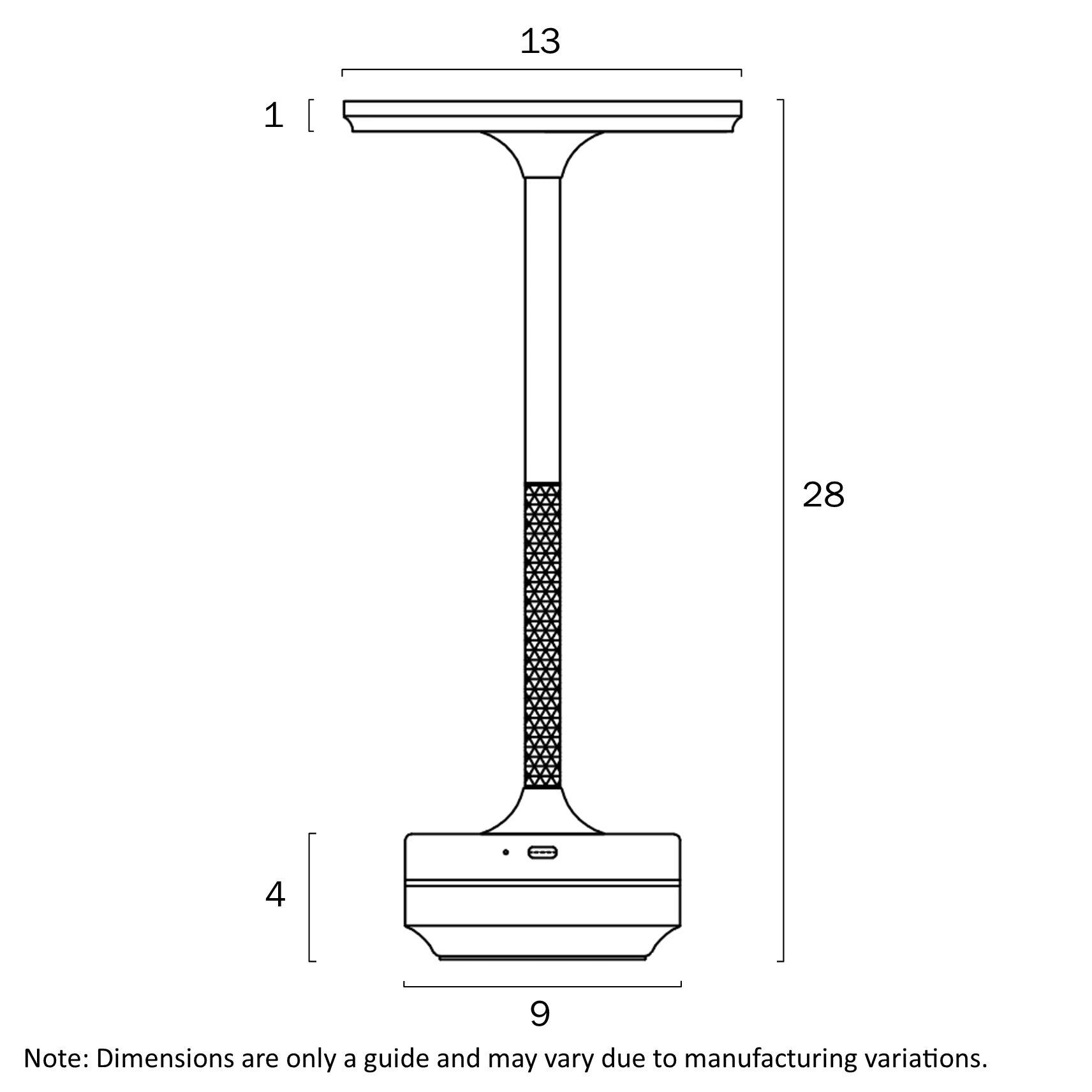 ZICO RECHARGEABLE TABLE LAMP