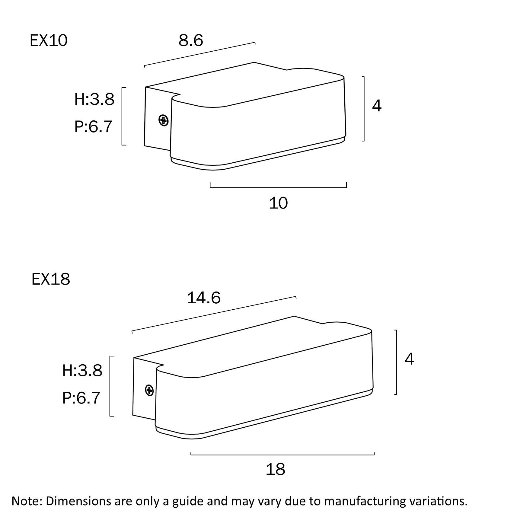 ZIRON 18 EXTERIOR WALL LIGHT