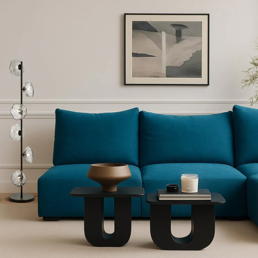 ZECCA 6 LIGHT FLOOR LAMP