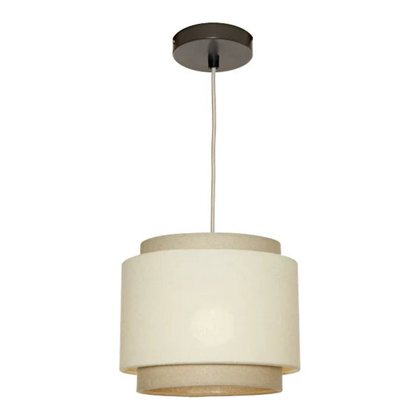 BERN 1LT PENDANT SMALL BEIGE